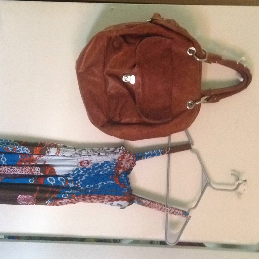 Bag and spring dress